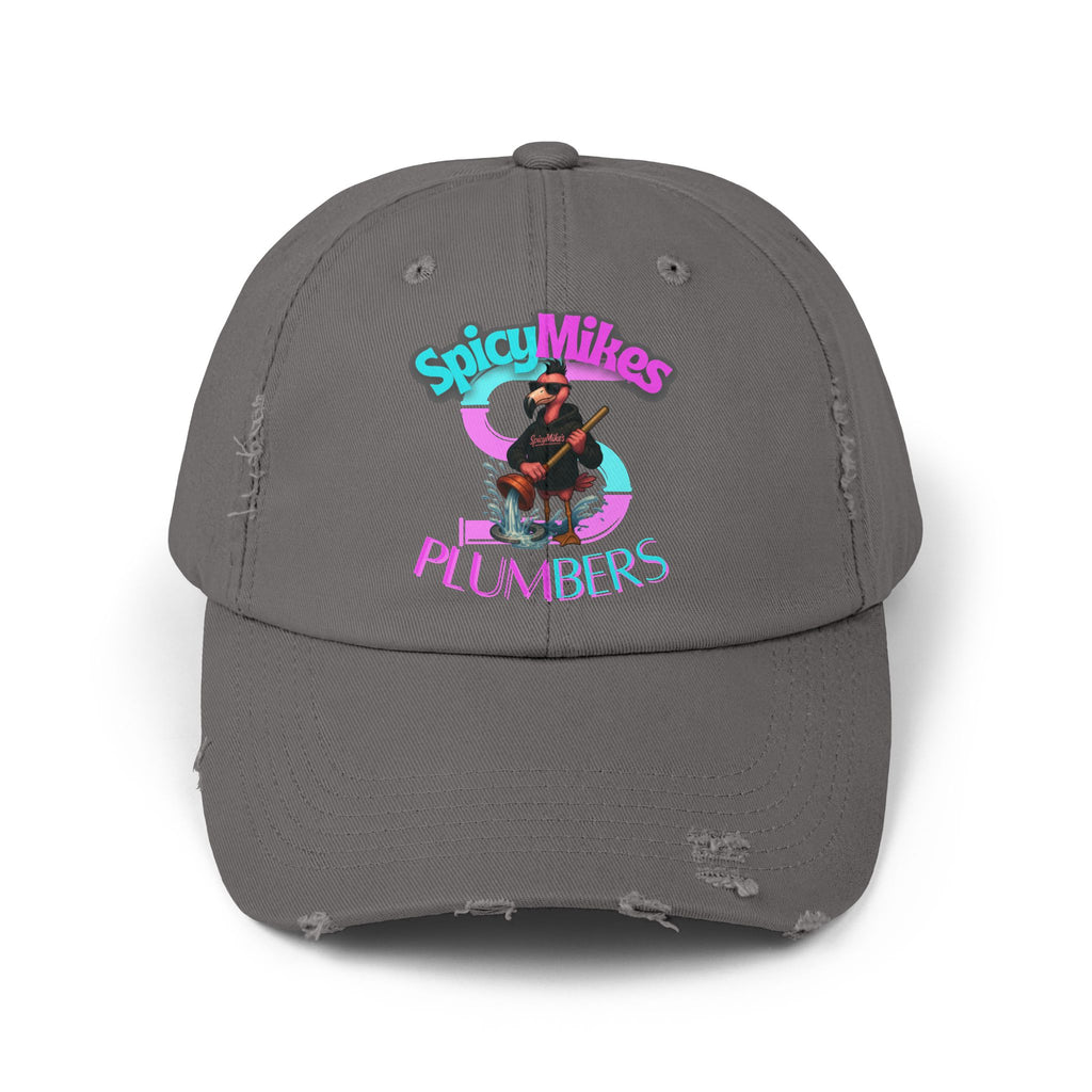 SpicyMike's Plumbers Unisex Distressed Cap