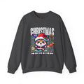 Christmas Pixel Shiba Inu Crewneck Ugly Sweatshirt