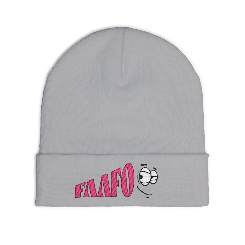 Sly Guy FAAFO Embroidered Knit Beanie