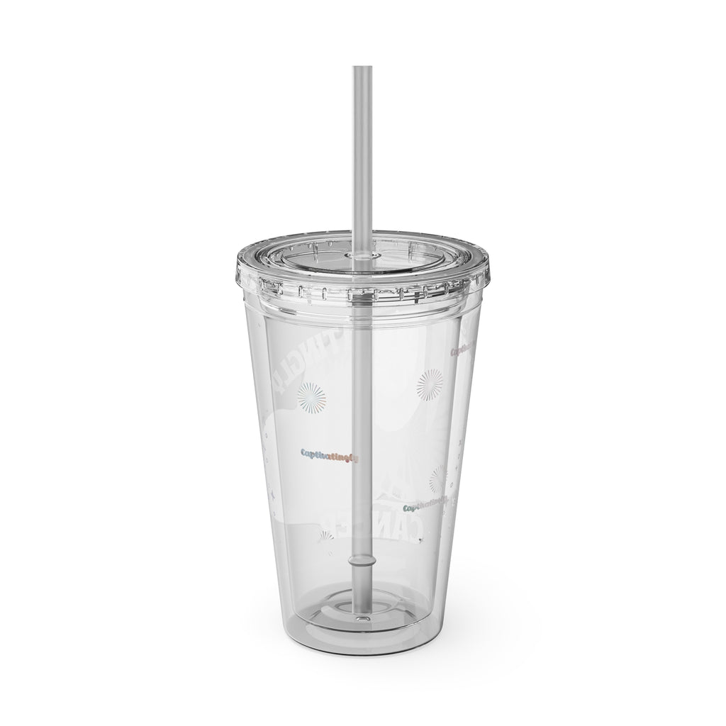 Captivating Cancer Sunsplash Tumbler 16oz