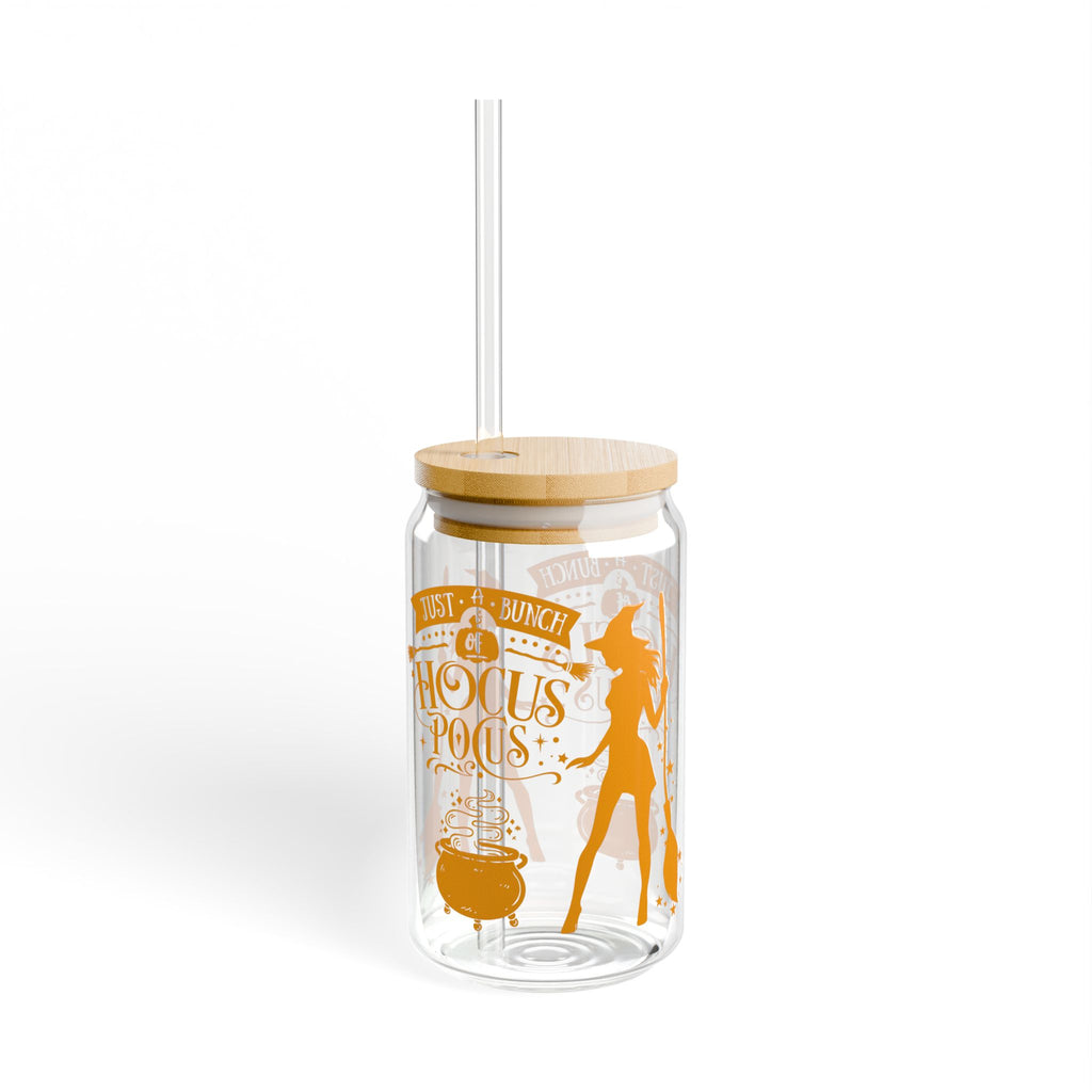 Just A Bunch Of Hocus Pocus Witchy Sipper Glass