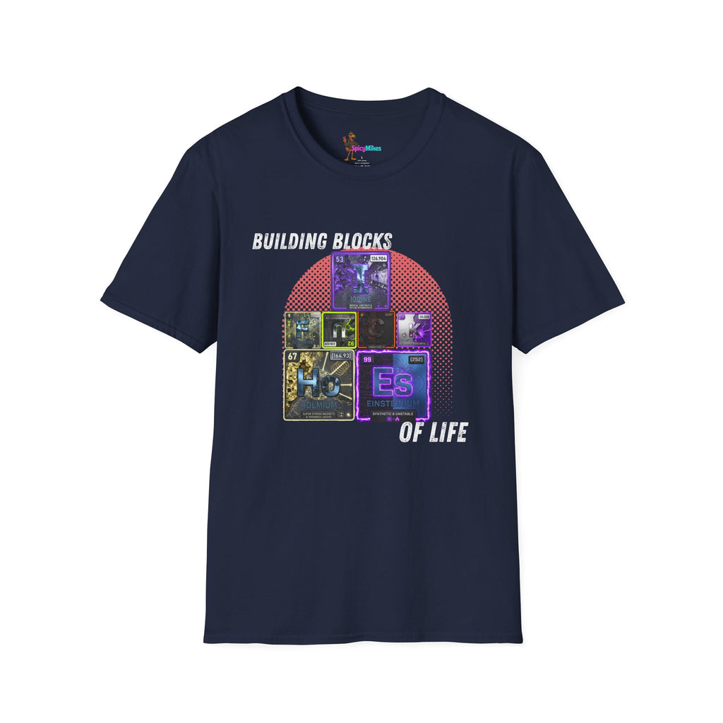 Building Blocks of Life T-Shirt — Science Element Periodic Table Graphic Tee