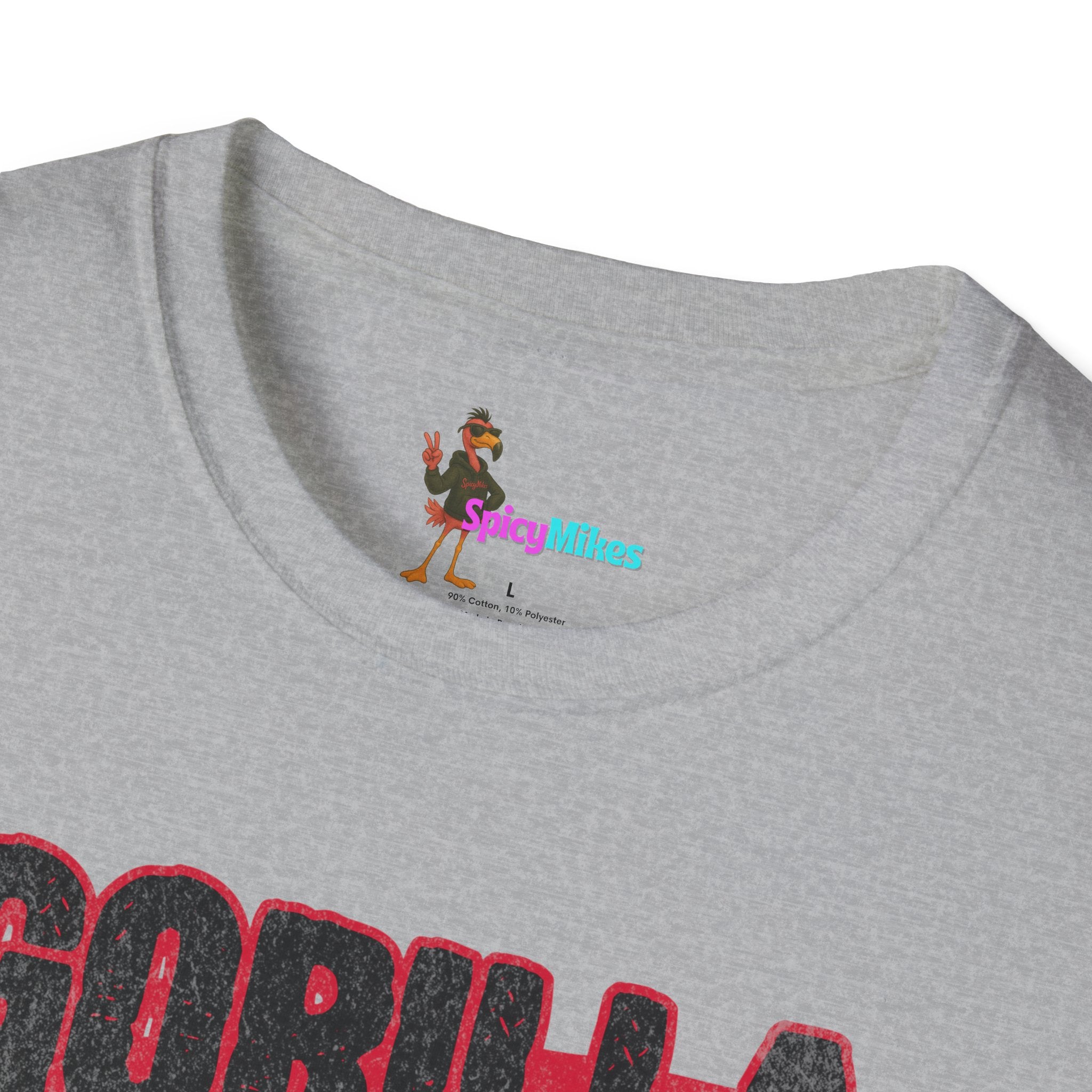 Gorilla Boss Style T-Shirt — Retro Ape with Sunglasses & Cigar Graphic