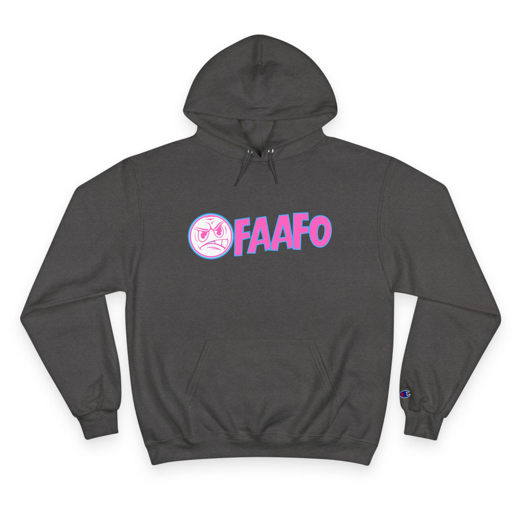 FAAF0 "Try Me" Bright Logo Champion Hoodie
