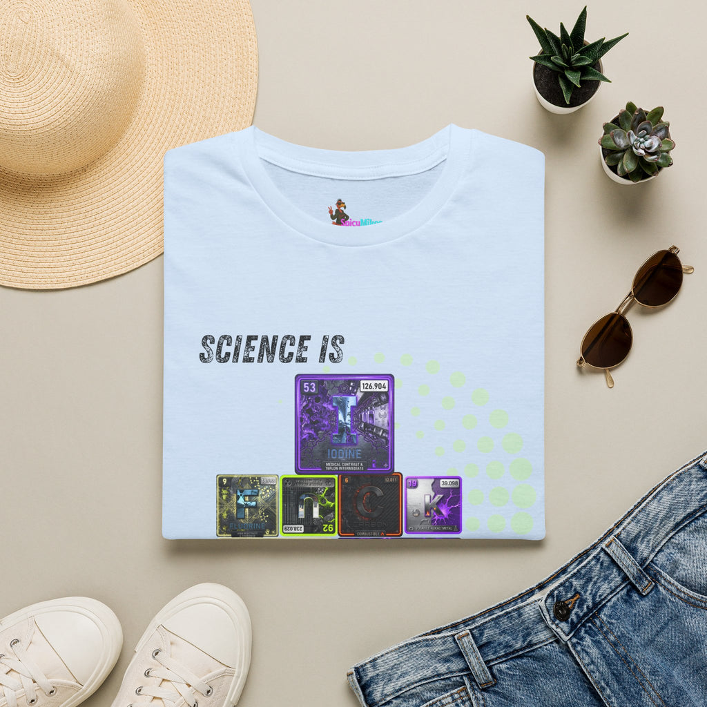 Science Is Fun T-Shirt — Playful Periodic Table Graphic Tee for STEM Lovers