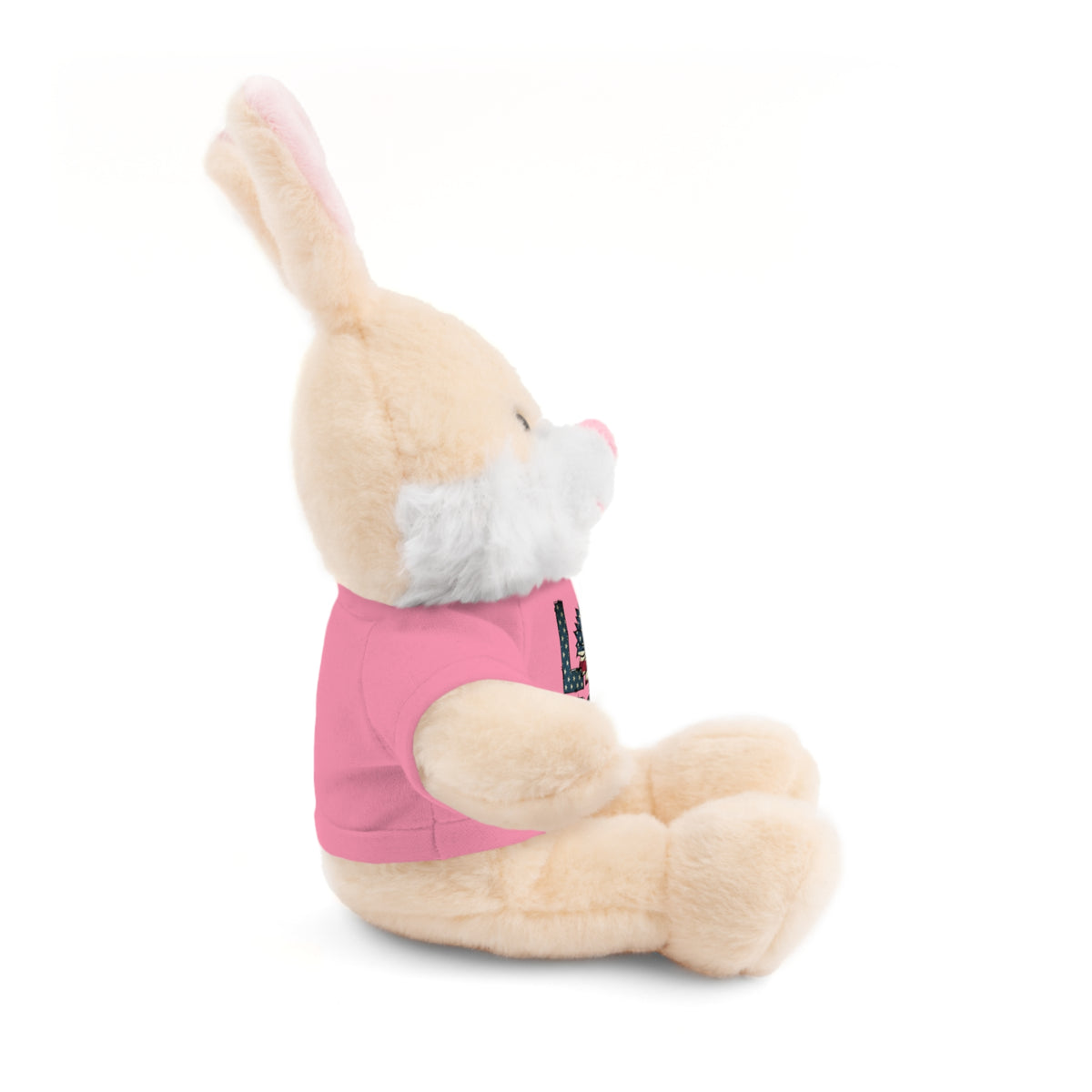 Patriotic 'LOVE' Plush Bear with Tee — Cute Stuffed Animal Gift