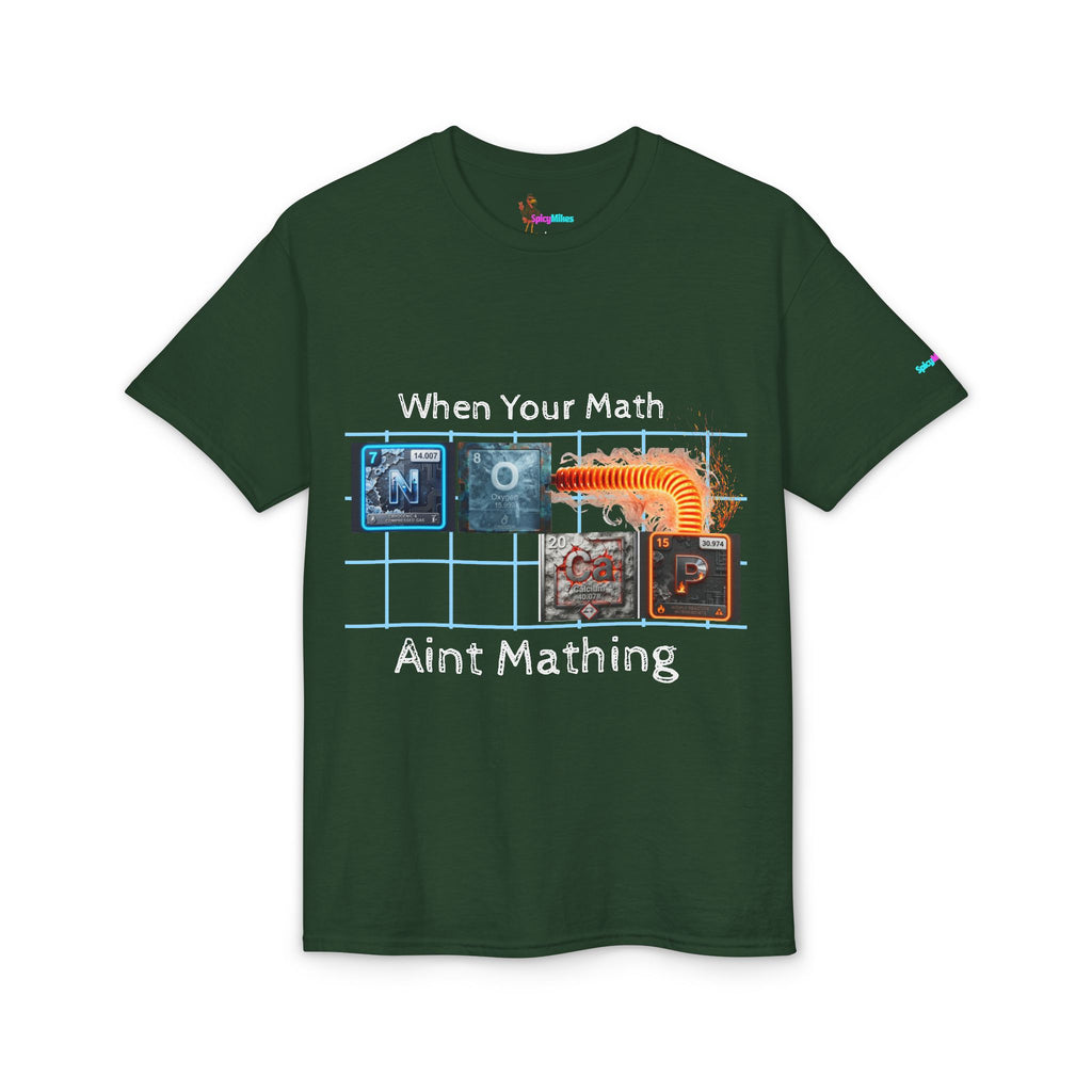 Periodic table "No Cap" When Your Math Ain't Mathing T-Shirt — Funny Math Meme Tee