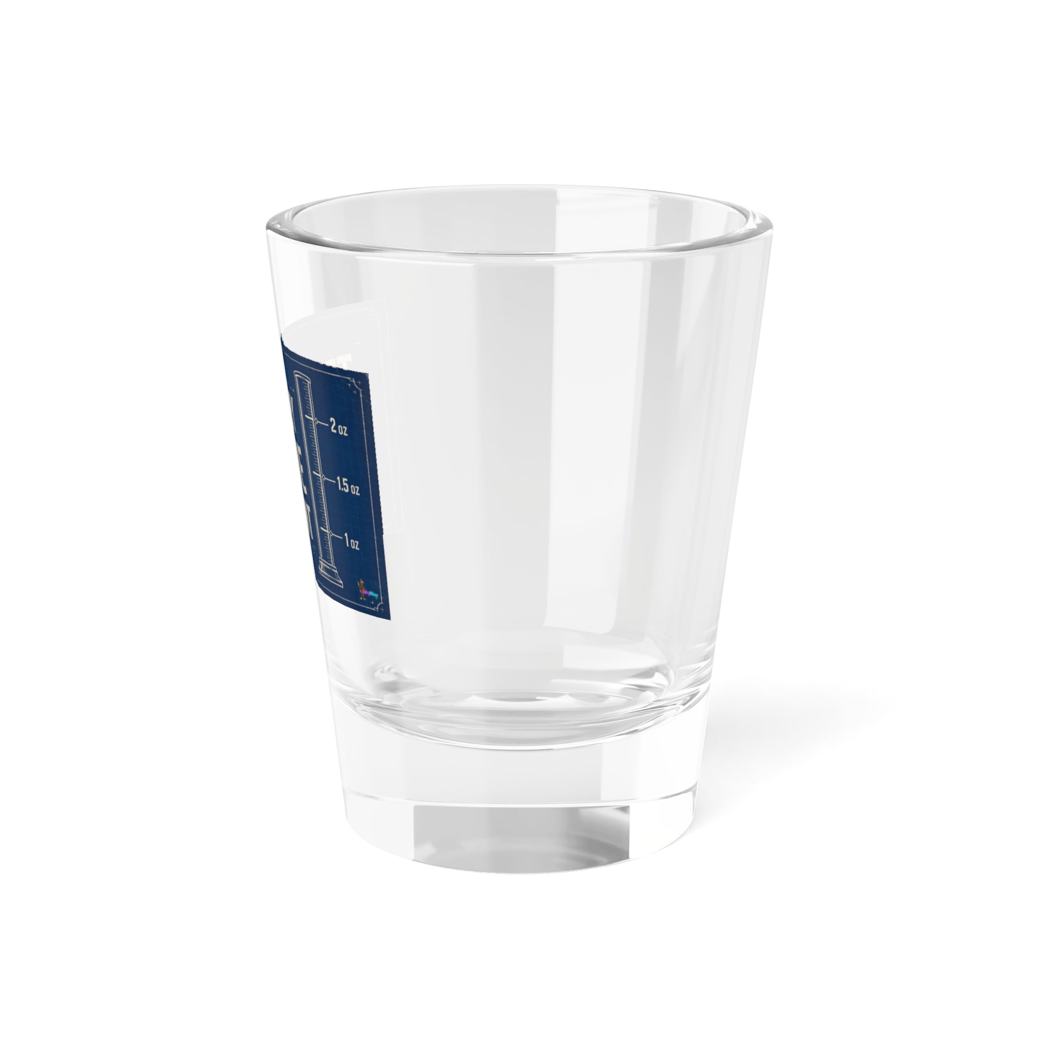 Temporary Attitude Adjustment Shot Glass — Funny 1.5oz Barware Gift