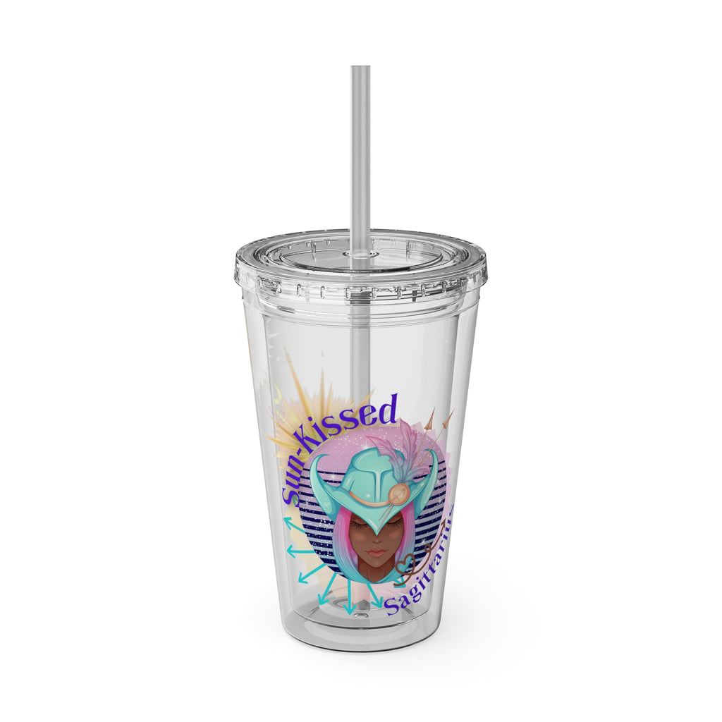 Sun Kissed Sagittarius Sunsplash Tumbler 16oz