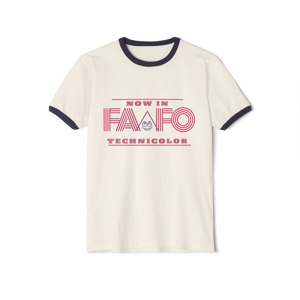 FAAFO Now in Technicolor Ringer T-Shirt