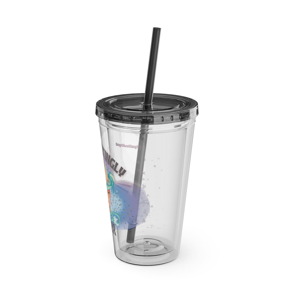 Captivating Cancer Sunsplash Tumbler 16oz