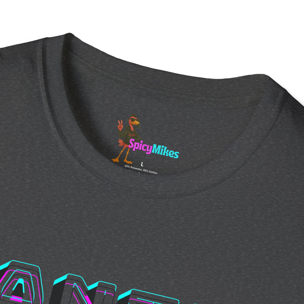 Anti Social Schizm  3D Text Graphic Tee