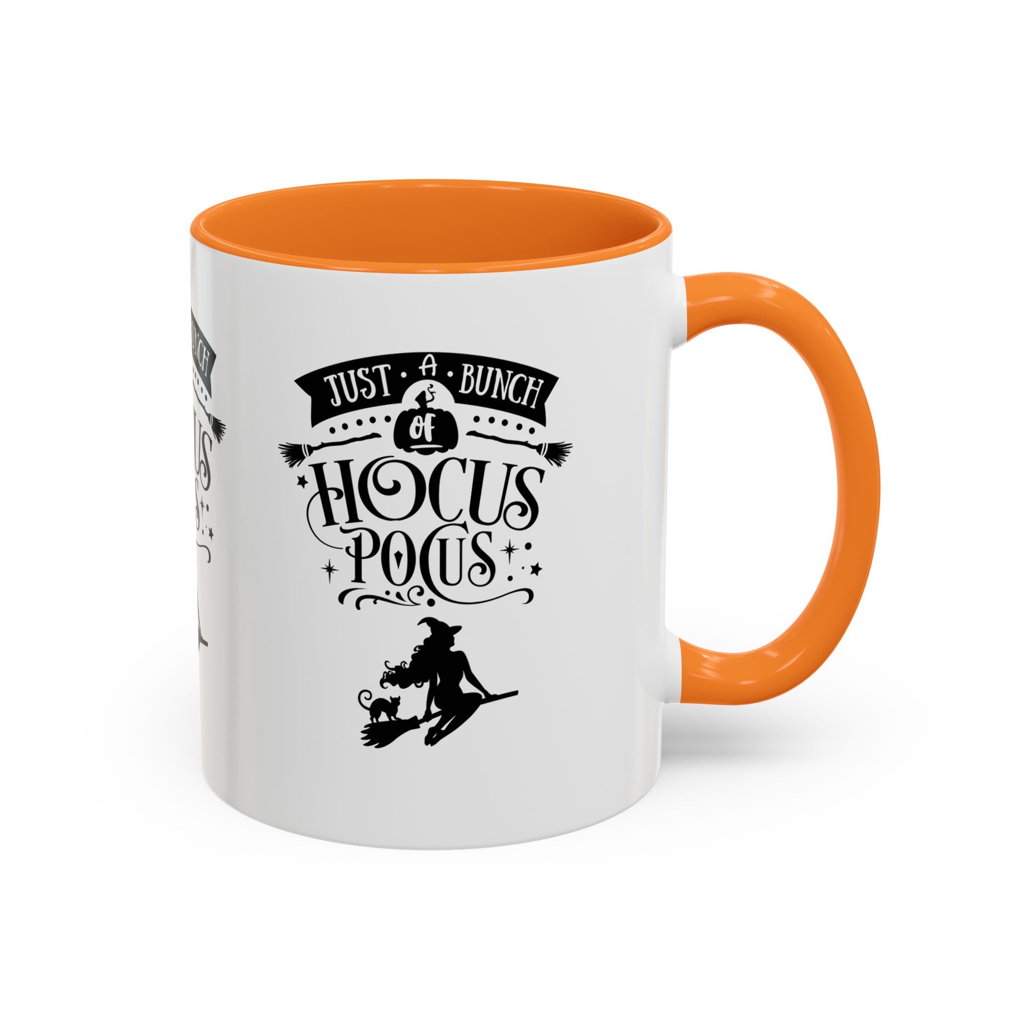 Halloween Just A Bunch Of Hocus Pocus Black Rimmed Mug