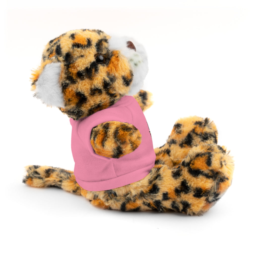 Patriotic 'LOVE' Plush Bear with Tee — Cute Stuffed Animal Gift