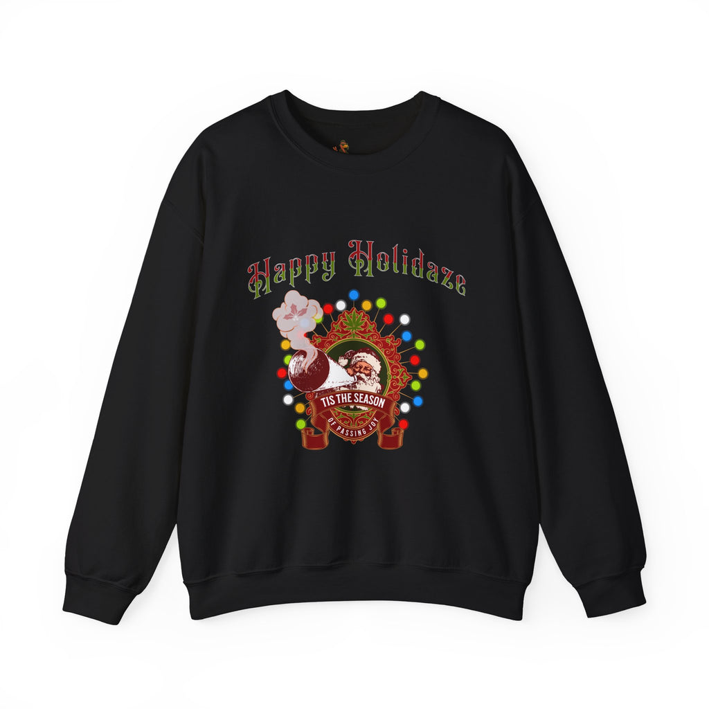 "Happy Holidaze" Retro Christmas Sweatshirt