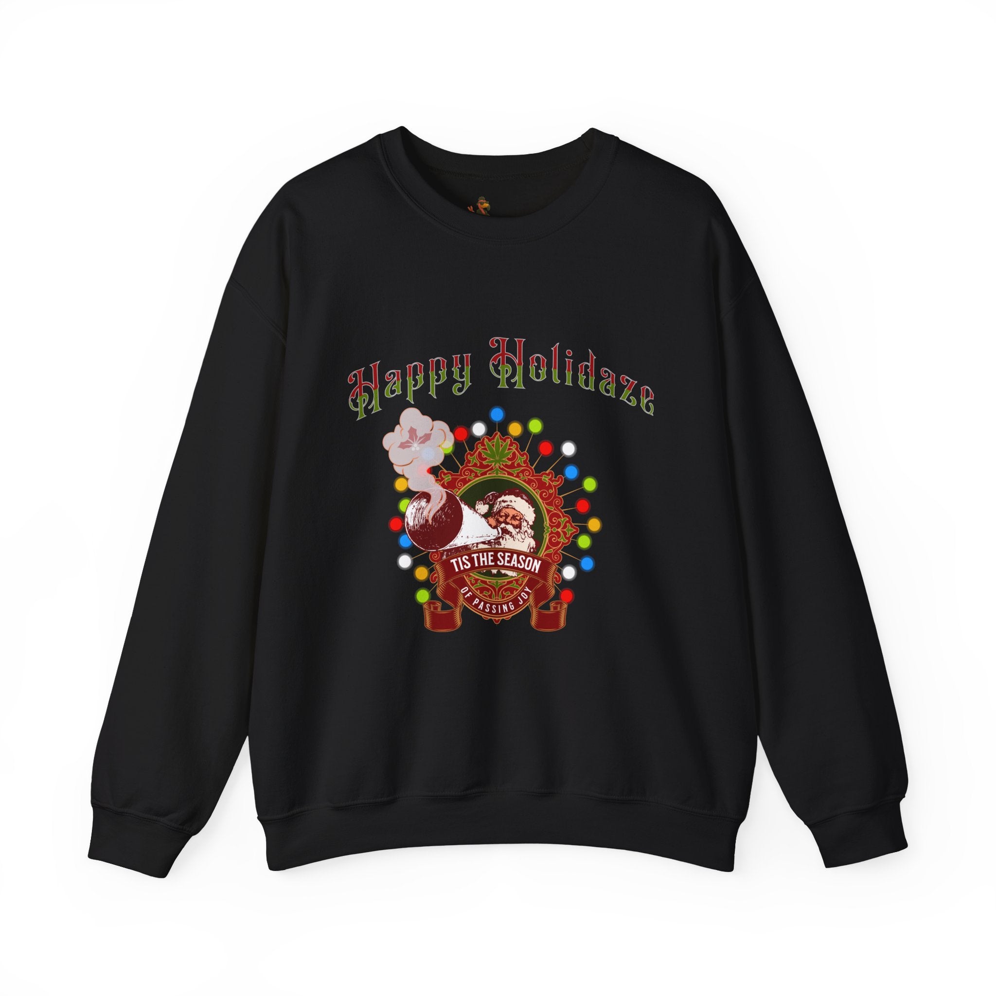 "Happy Holidaze" Retro Christmas Sweatshirt