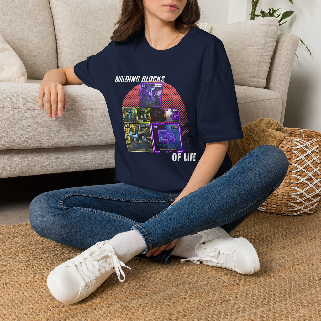 Building Blocks of Life T-Shirt — Science Element Periodic Table Graphic Tee