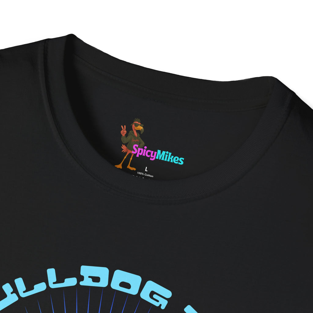 "My Bulldog Thinks I'm Cool"  Vintage Neon T-Shirt
