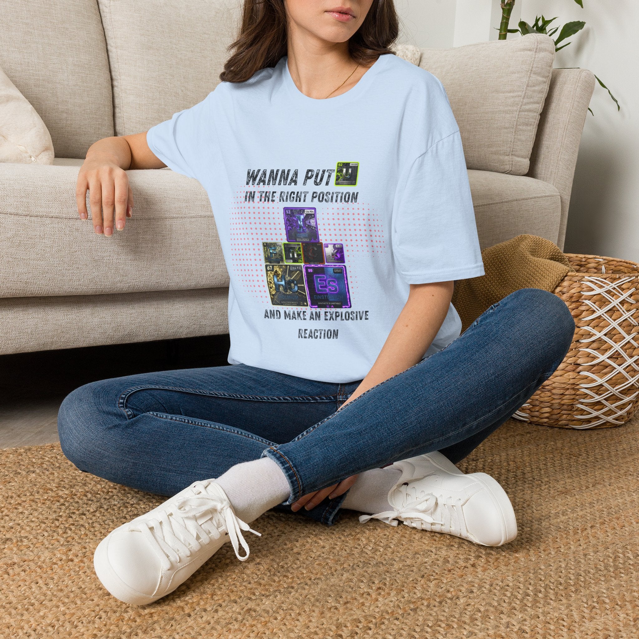 Wanna Put U Right Periodic Table Element tshirt