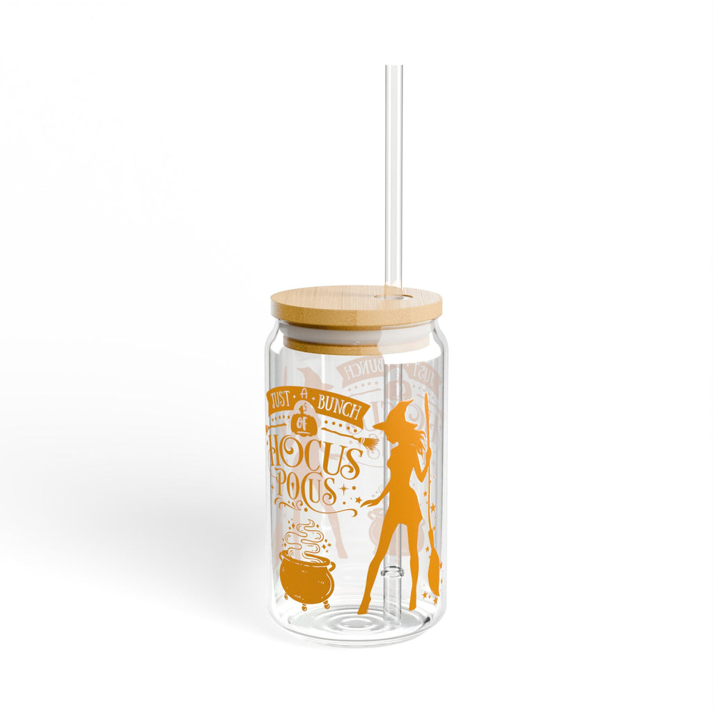 Just A Bunch Of Hocus Pocus Witchy Sipper Glass
