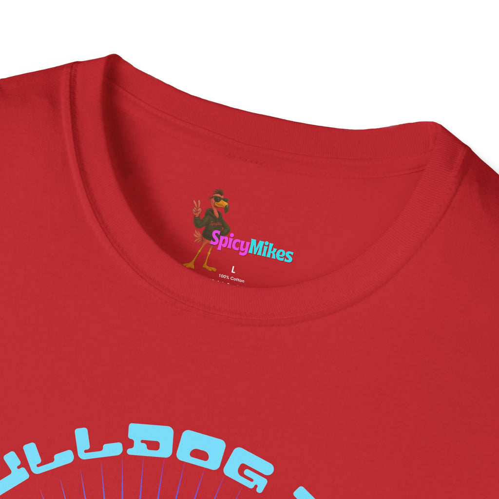 "My Bulldog Thinks I'm Cool"  Vintage Neon T-Shirt