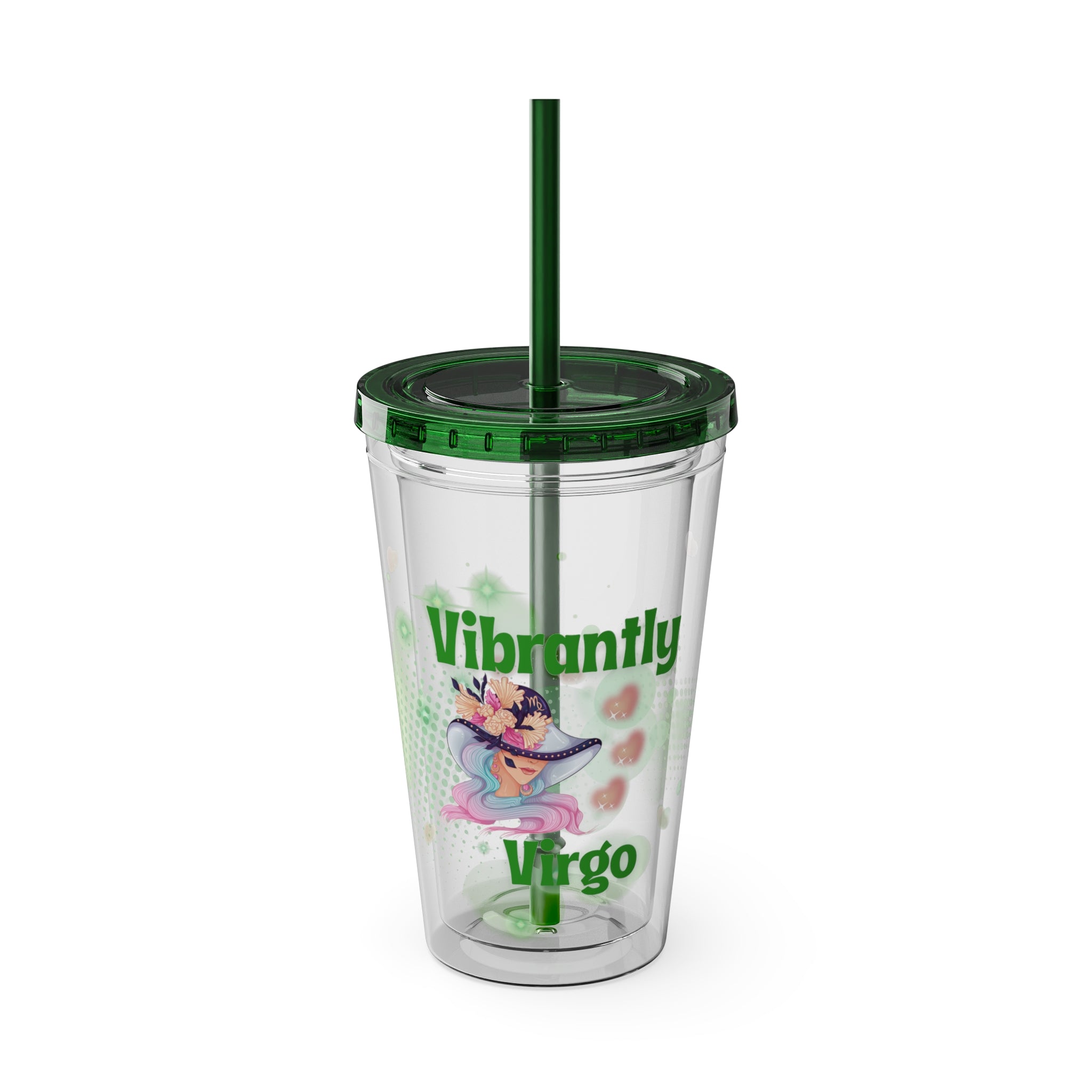 Vibrantly Virgo Zodiac Tumbler 16oz
