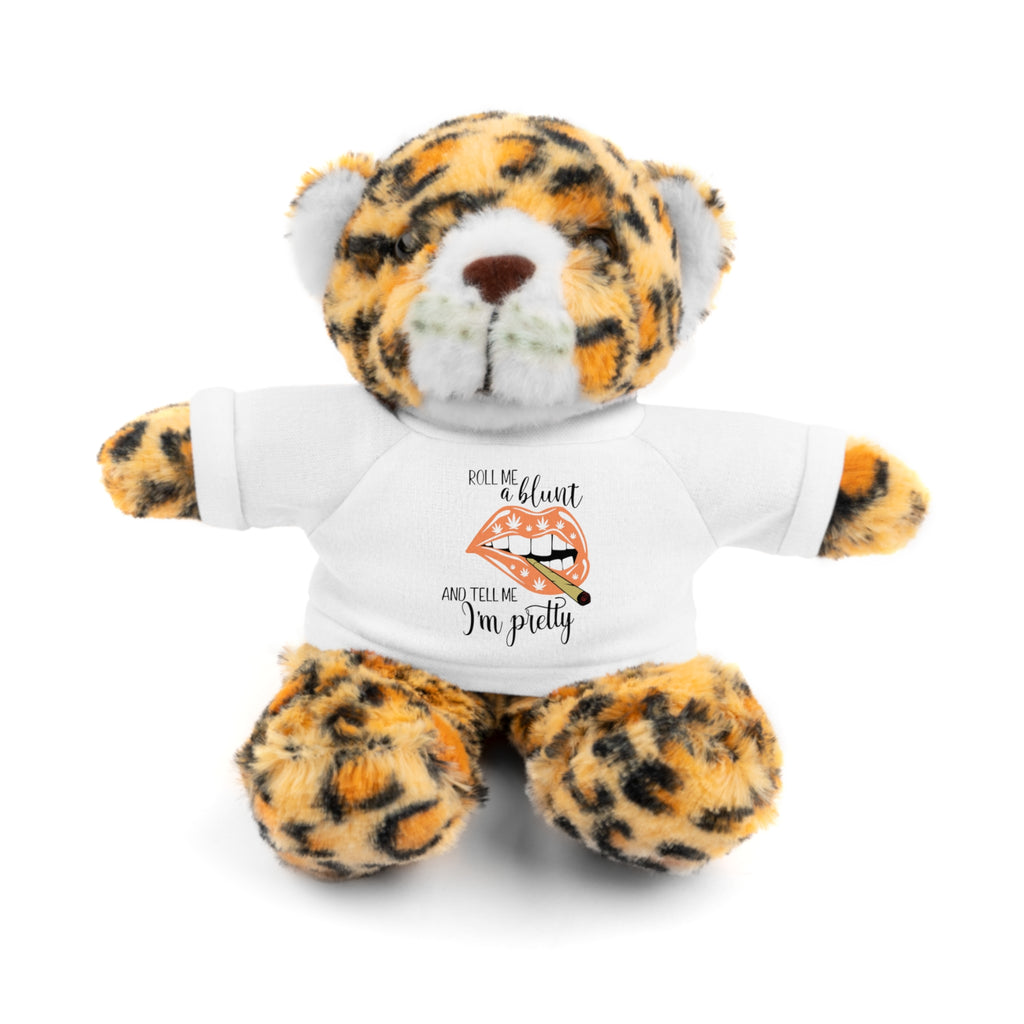 Plush Bear for adults with Tee — "Tell Me I'm Pretty" 420 Teddy
