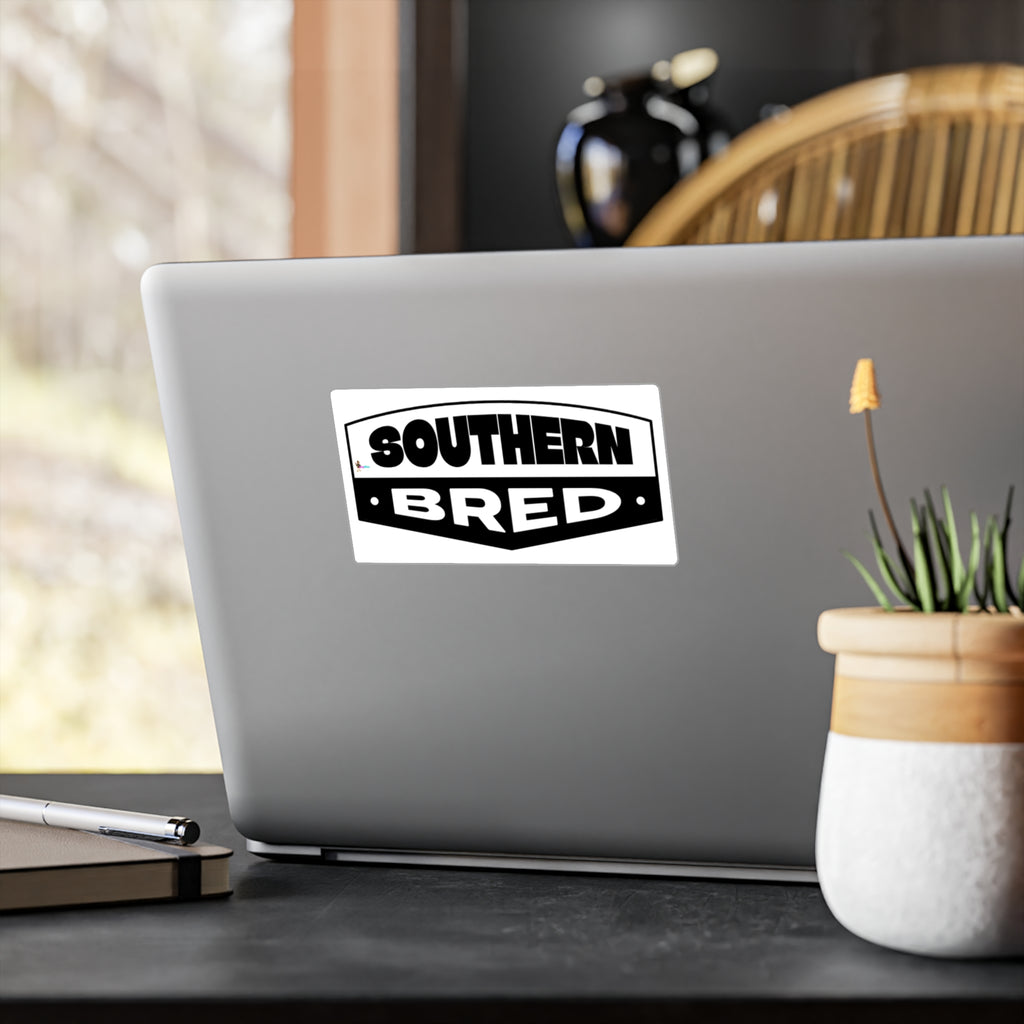 Southern Bred Vinyl Decal — Kiss-Cut Sticker for Cars, Laptops & Windows