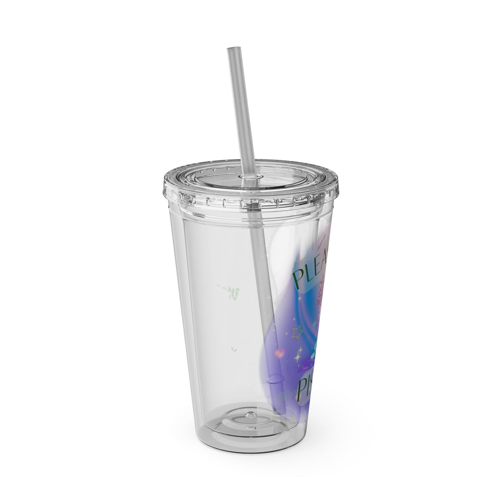 Pleasantly Pisces Zodiac Sunsplash Tumbler 16oz