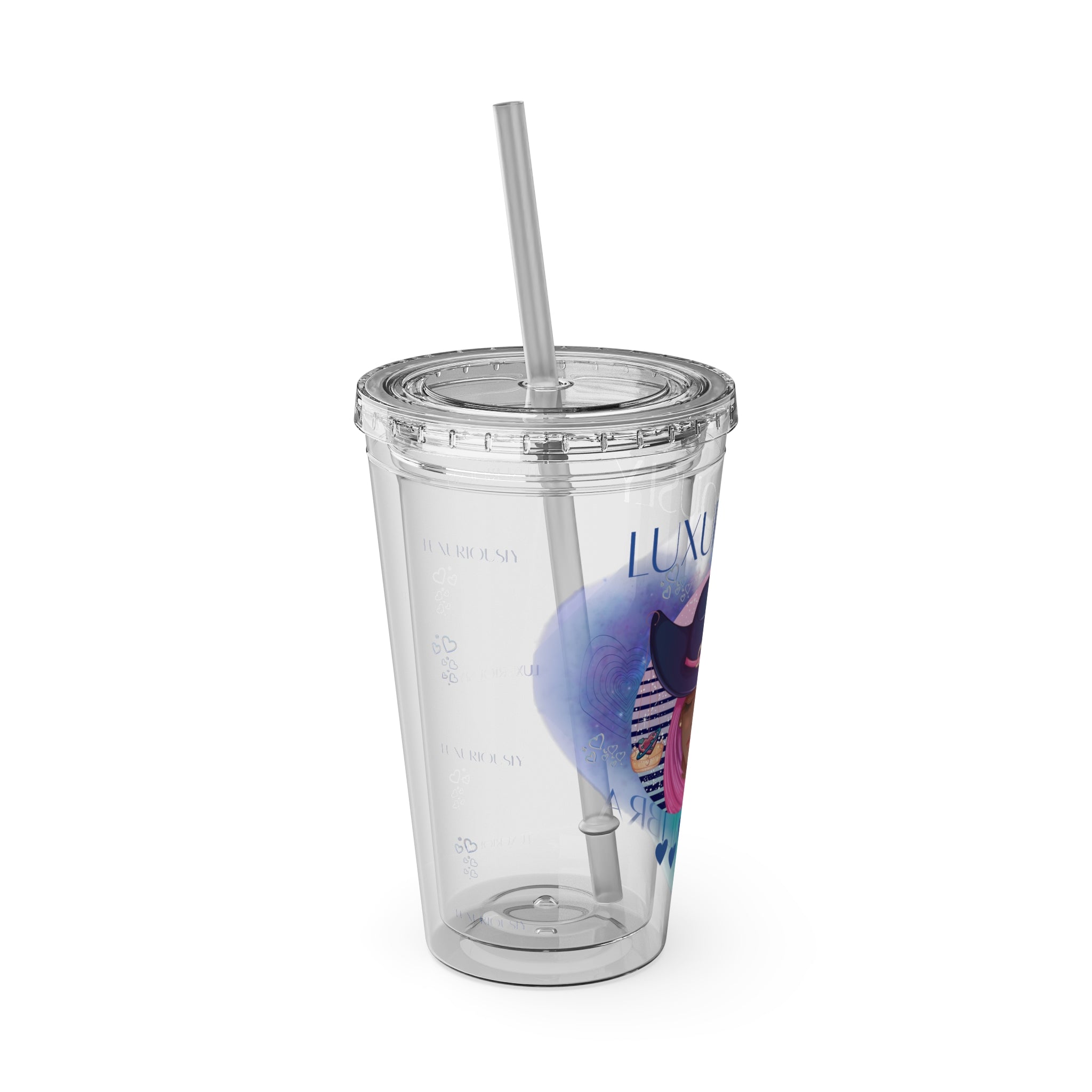 Luxuriously Libra Zodiac Sunsplash Tumbler 16oz
