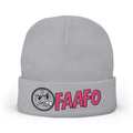 The Right One: FAAF0 Embroidered Knit Beanie - Stylish Winter Accessory