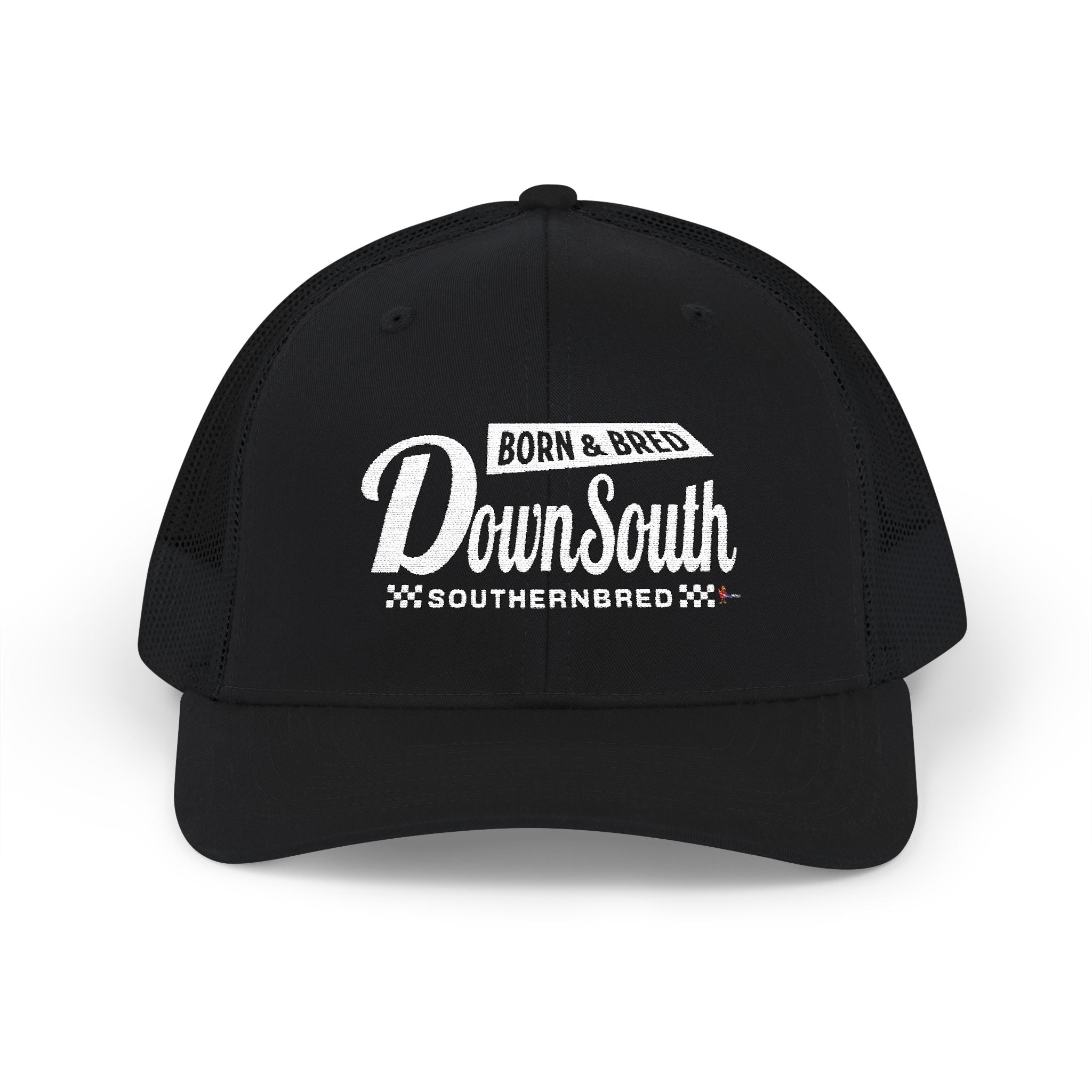 Born & Bred Down South SouthernBred Embroidered Trucker Cap