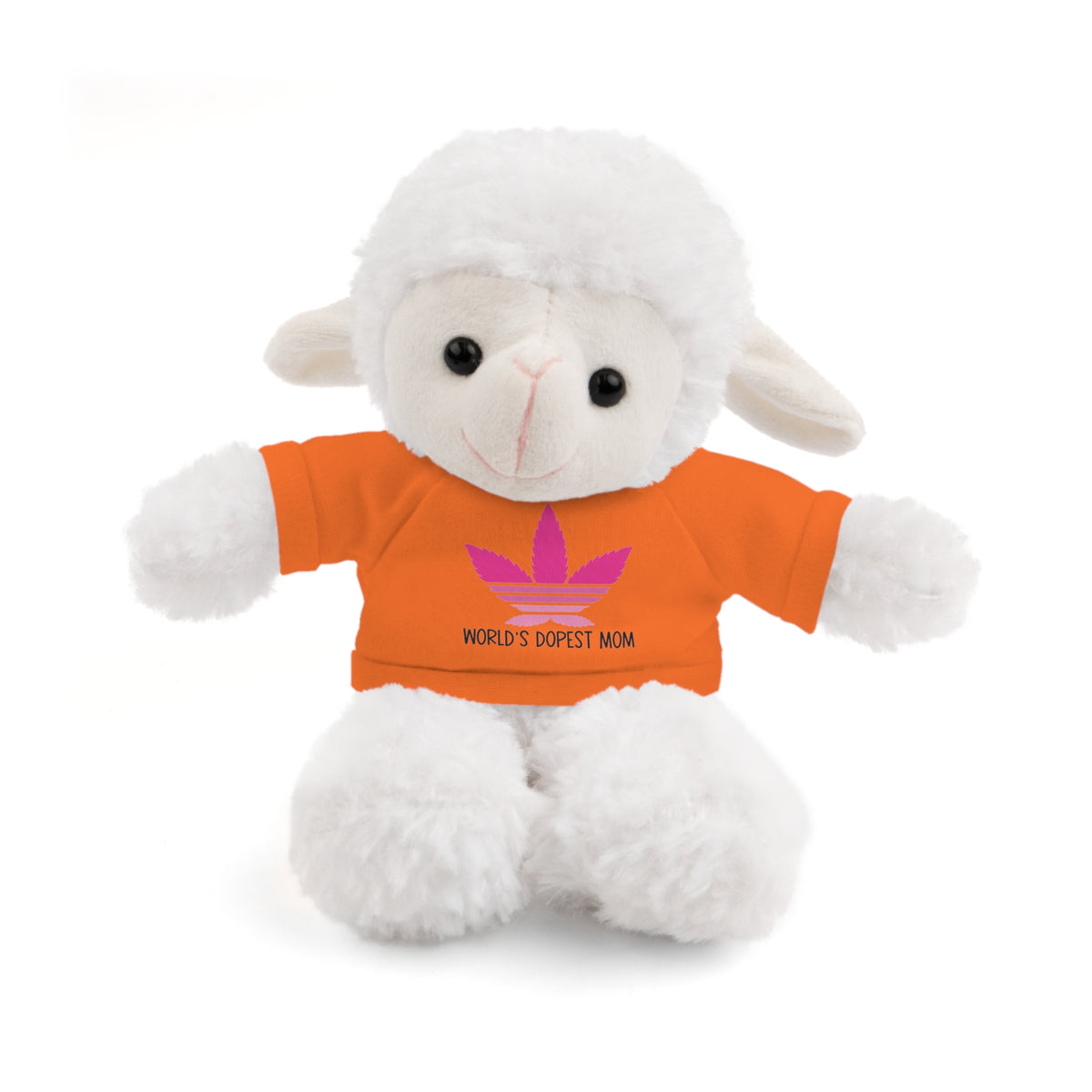Teddy Bear – "World's Dopest Mom" Adult Plush with Tee for 420 moms