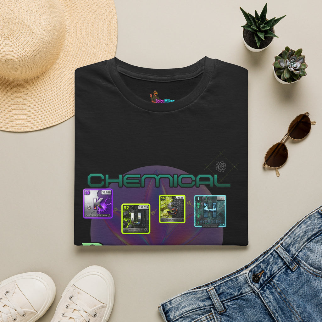 "Chemical Romance" weed 420 Retro Vaporwave Band Tee