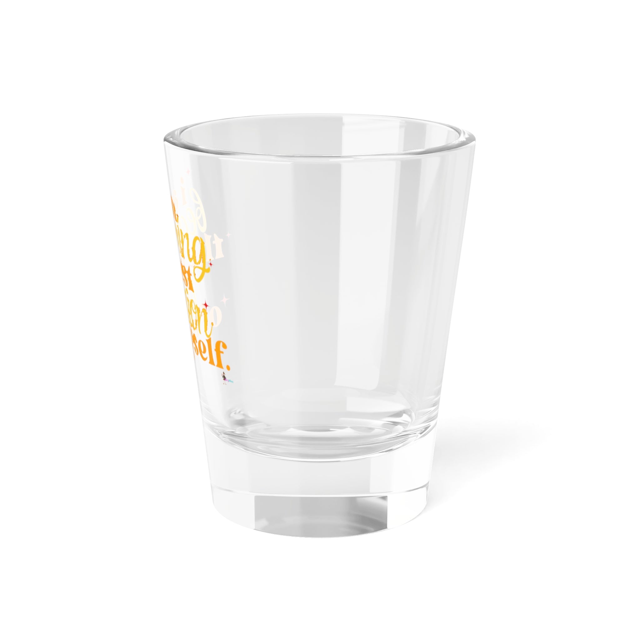 “I Am Becoming the Best Version of Myself” Inspirational 1.5oz Affirmation Shot Glass —