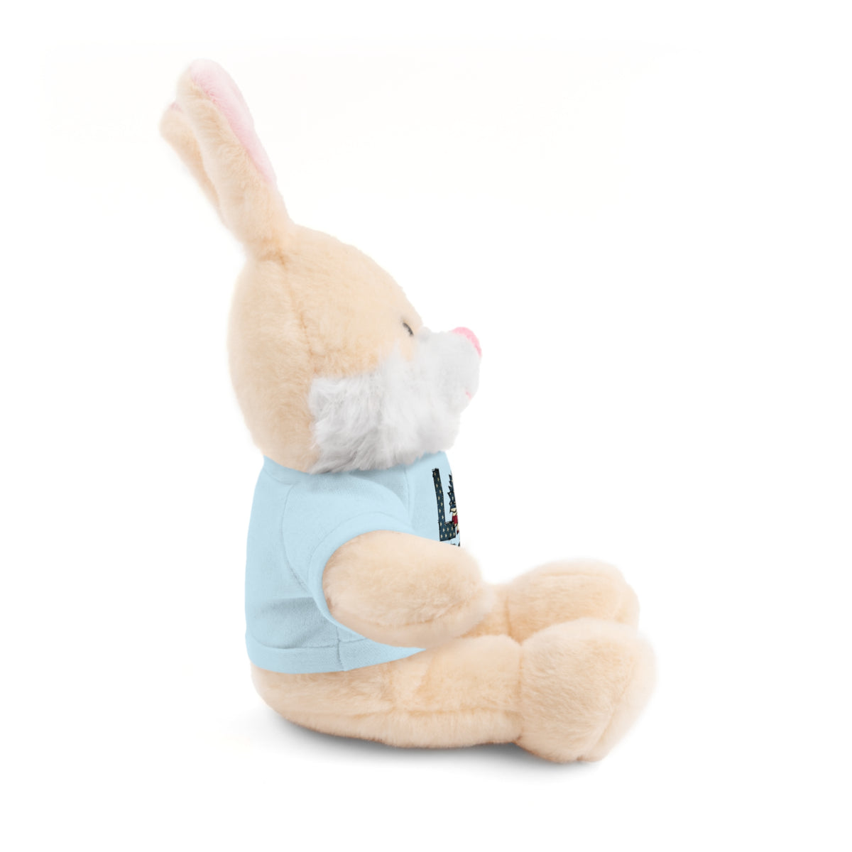 Patriotic 'LOVE' Plush Bear with Tee — Cute Stuffed Animal Gift