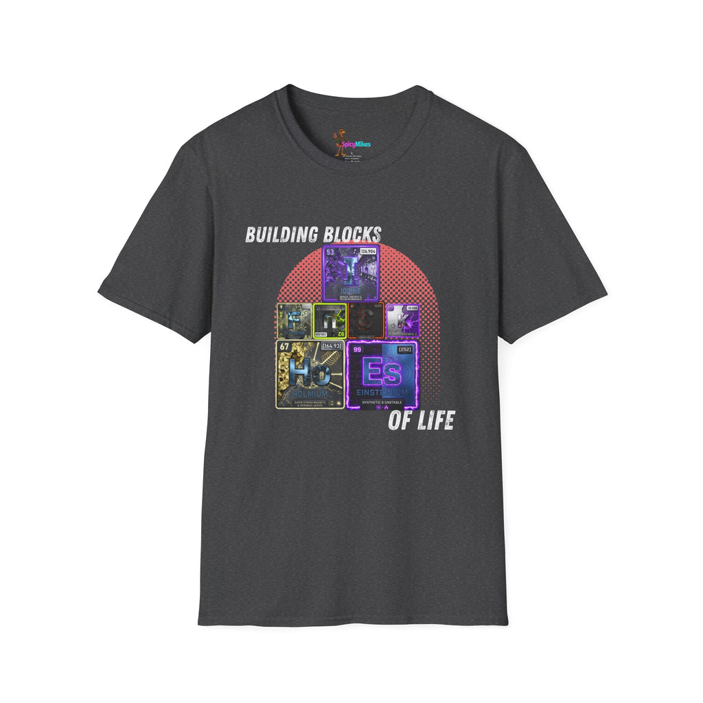Building Blocks of Life T-Shirt — Science Element Periodic Table Graphic Tee