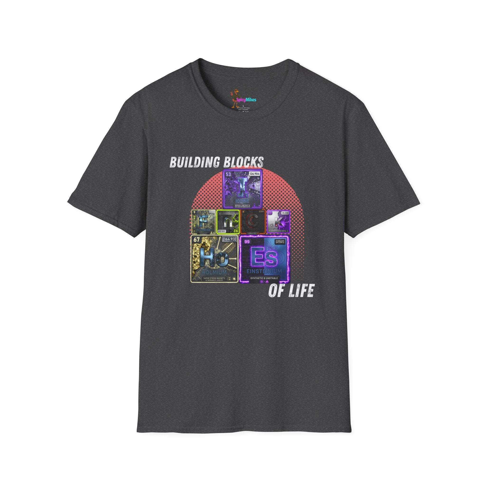 Building Blocks of Life T-Shirt — Science Element Periodic Table Graphic Tee
