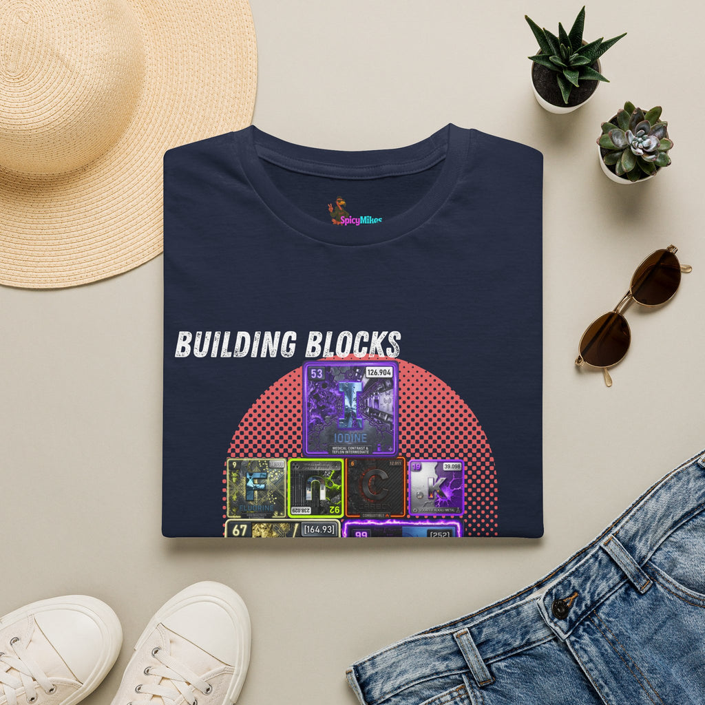 Building Blocks of Life T-Shirt — Science Element Periodic Table Graphic Tee