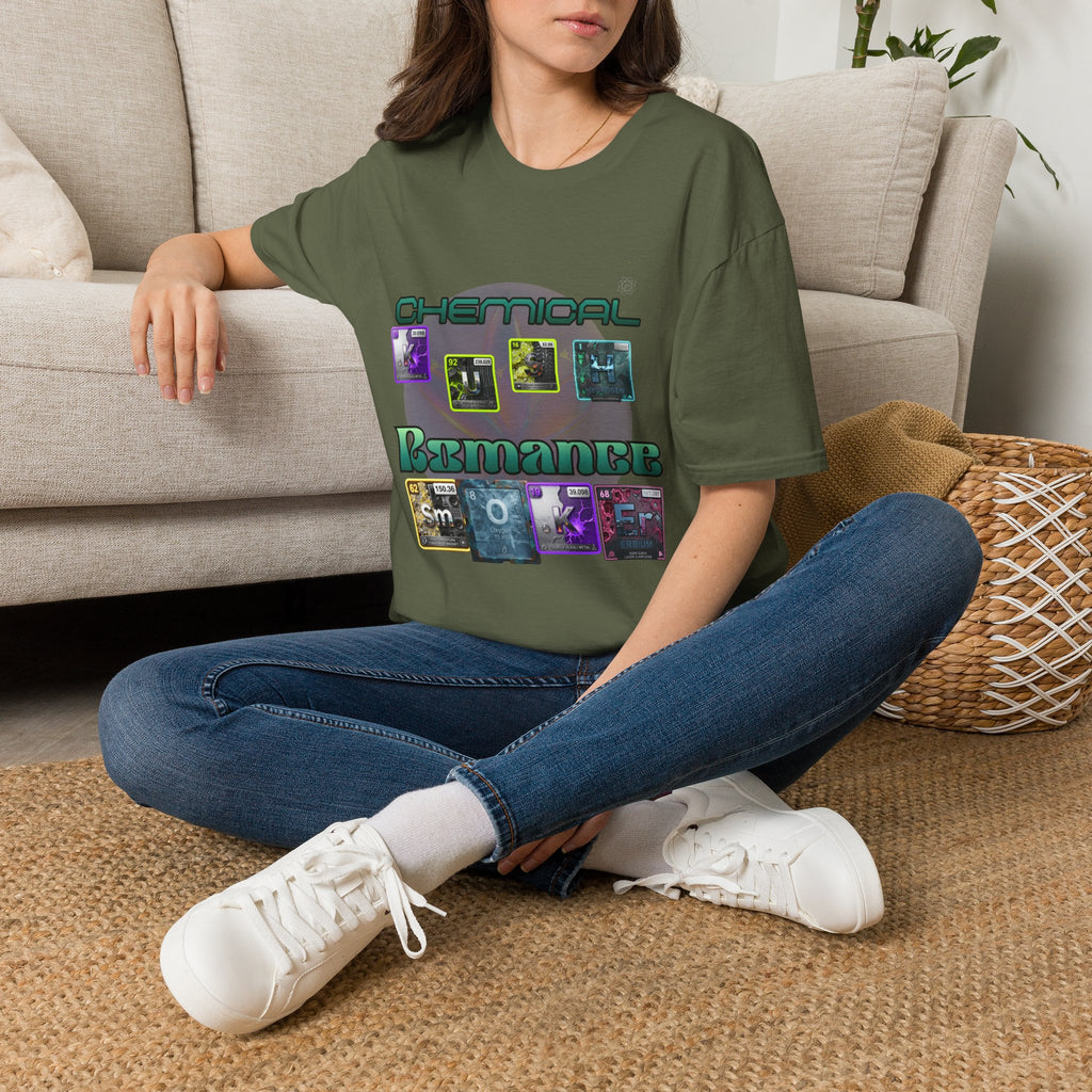 "Chemical Romance" weed 420 Retro Vaporwave Band Tee