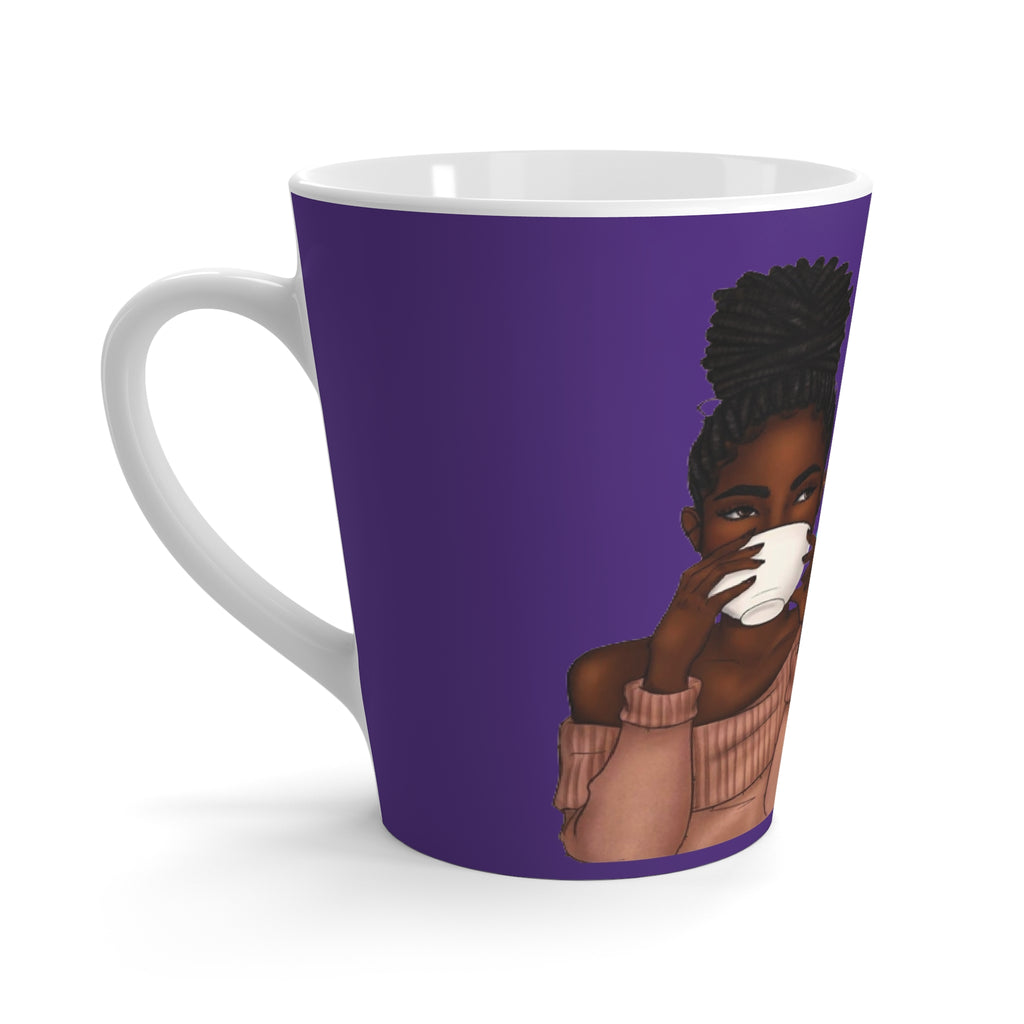 Melanin Magic Purple Single Solid Coffee & Sarcasm
