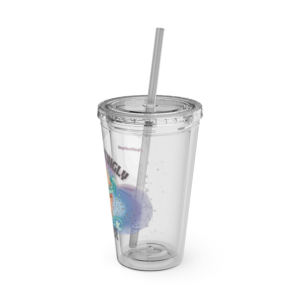 Captivating Cancer Sunsplash Tumbler 16oz