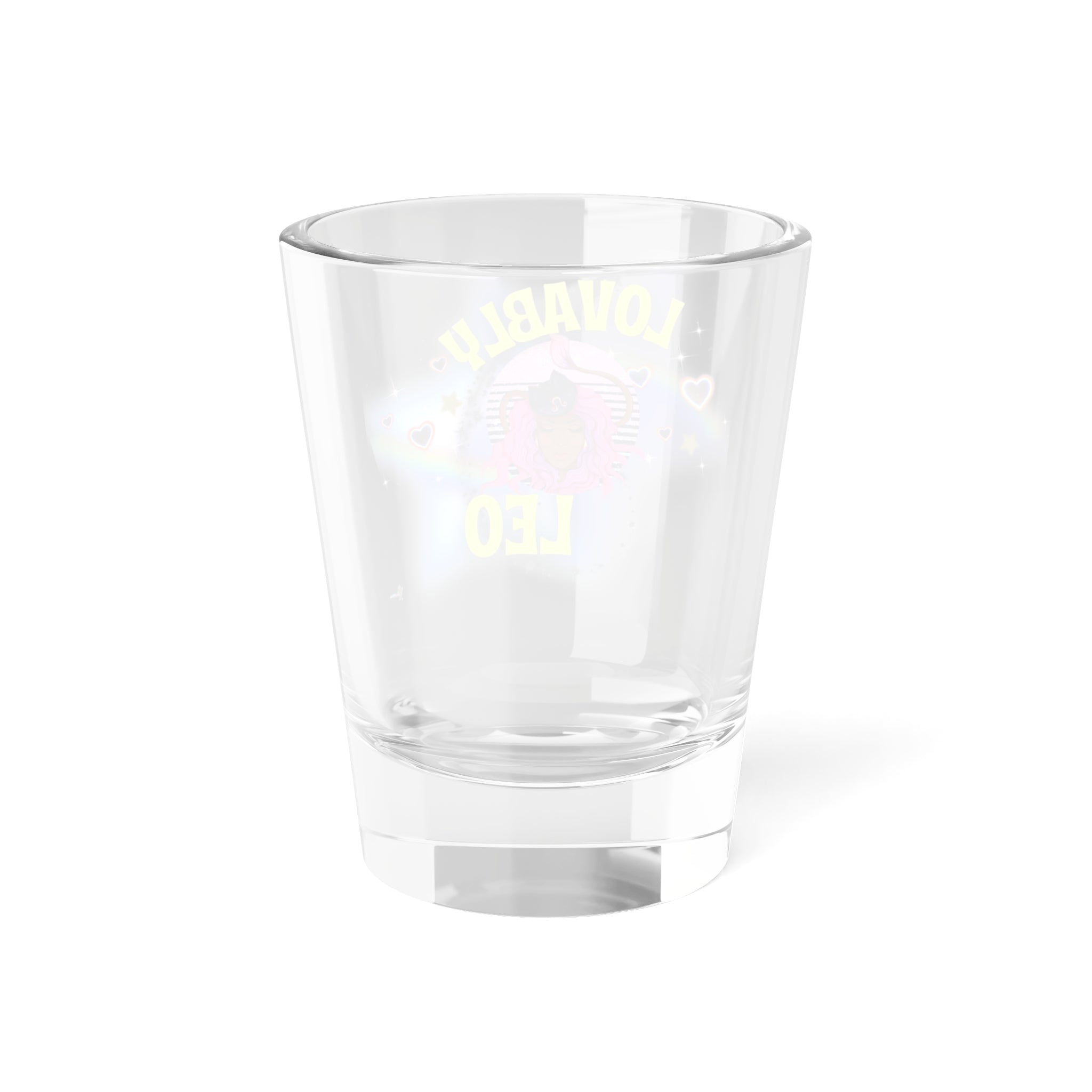 Lovably Leo Shot Glass – Zodiac Birthday Gift