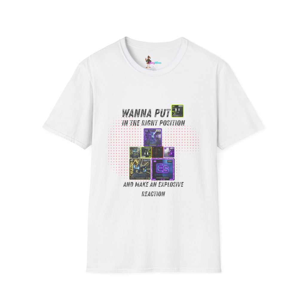 Wanna Put U Right Periodic Table Element tshirt