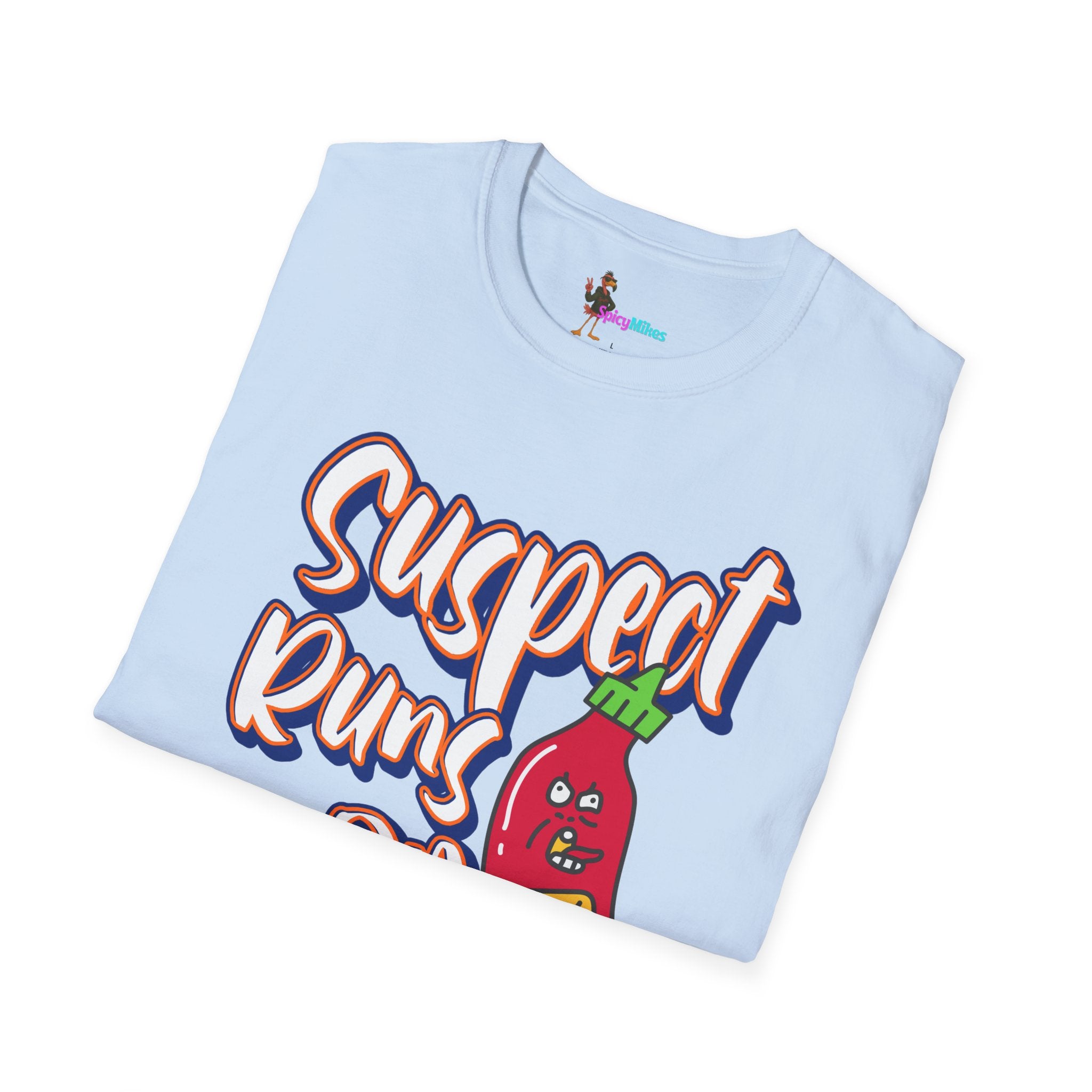 Suspect Runs On...Hot Sauce Graphic Tee