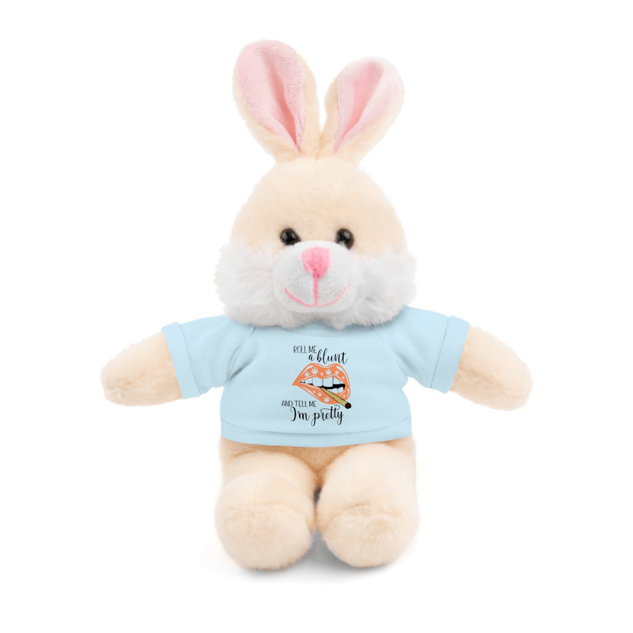 Plush Bear for adults with Tee — "Tell Me I'm Pretty" 420 Teddy