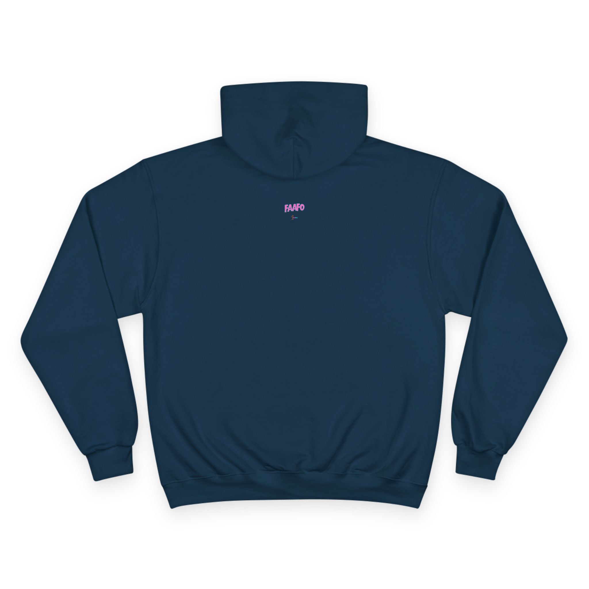 FAAFO Now In Technicolor Simple Champion Pullover Hoodie