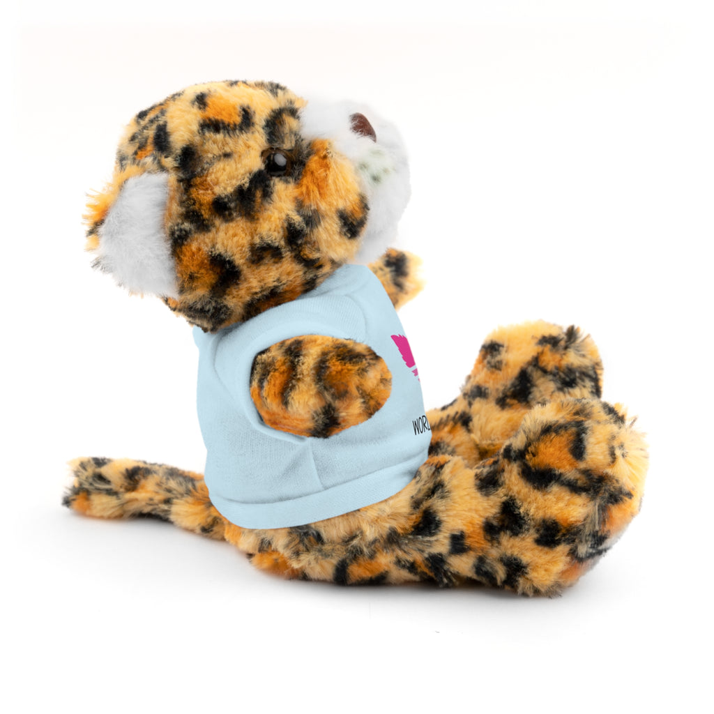 Teddy Bear – "World's Dopest Mom" Adult Plush with Tee for 420 moms