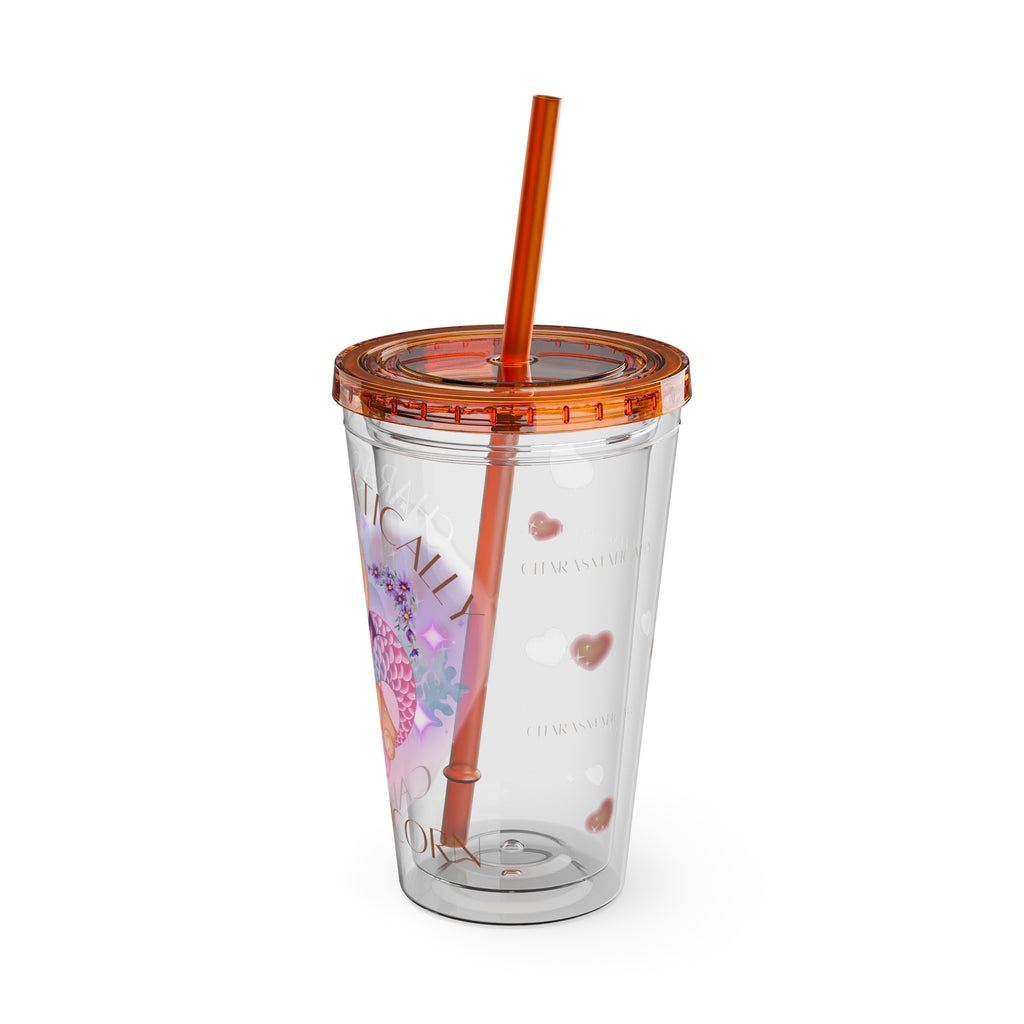 Charismatically Capricorn Zodiac Sunsplash Tumbler 16oz