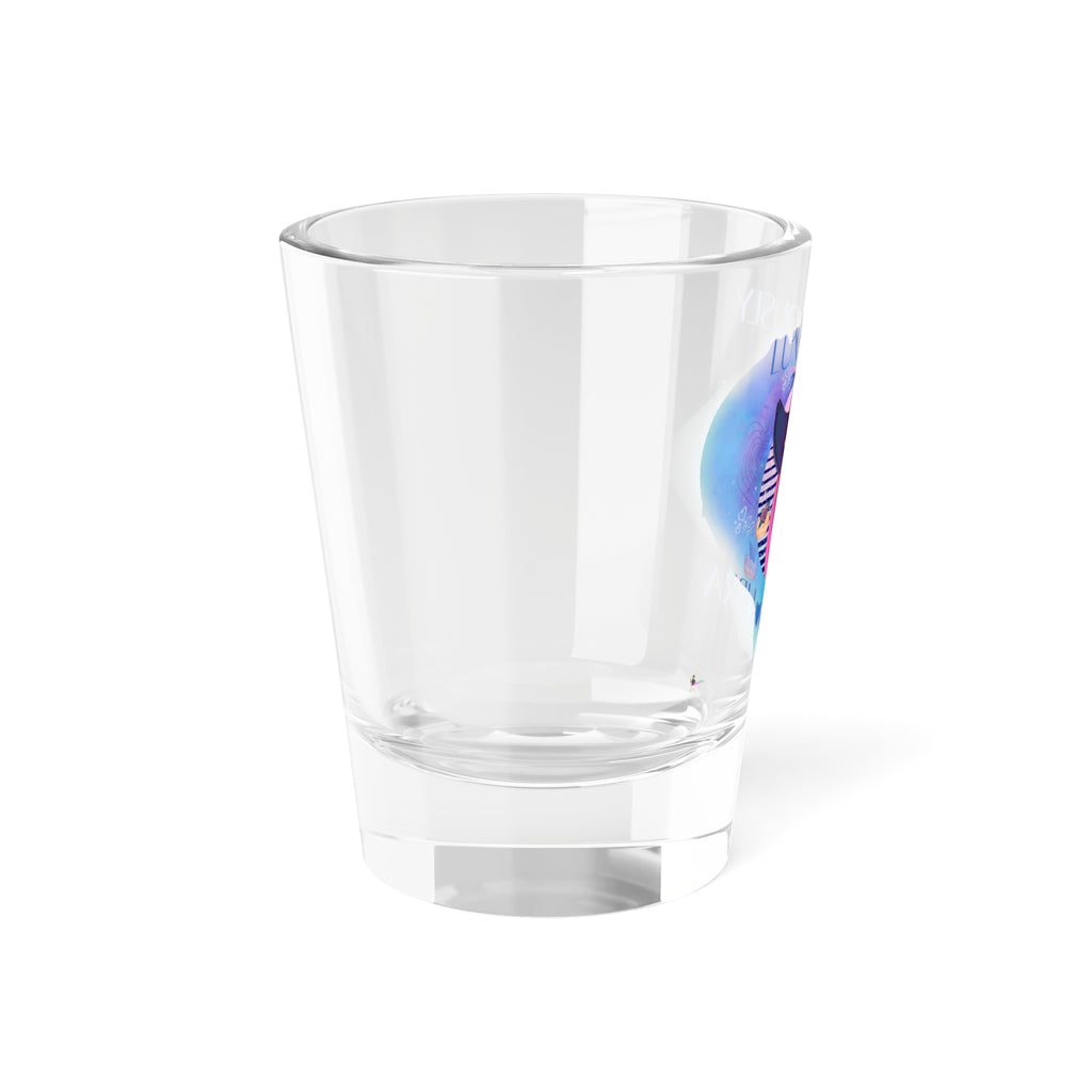 Libra  'Luxuriously Libra' Zodiac Cocktail Shot Glass